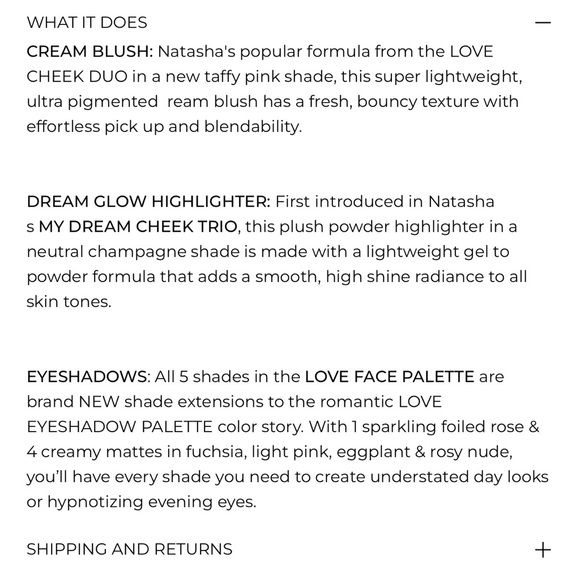 Natasha Denona Love Face Palette Blush Highlighter Makeup Palette - Picture 7 of 8